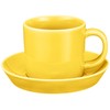 Hasamiyaki 18289 Common Demitas Cup & Saucer, Yellow