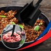 Professional Heat Resistant Ground Beef/Hamburger/Potato Masher | Nylon Ground Beef