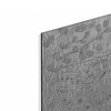Luxe Metal Art 'Coloring Book Town' by Luxe Portfolio, Metal
