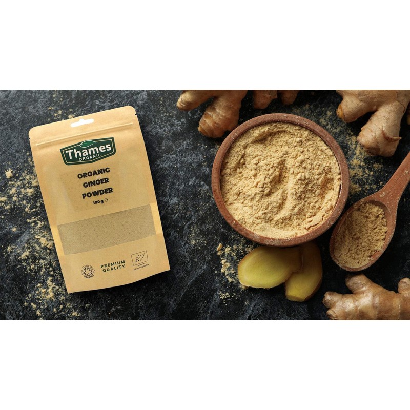 Thames Organic Organic Ginger Powder 1kg - No Additives or