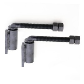 3/4" J-Bolt Gate Hinge | Heavy Duty 7" Adjustable Barrel | 1 Pair Pro Gate Supply GatorPro