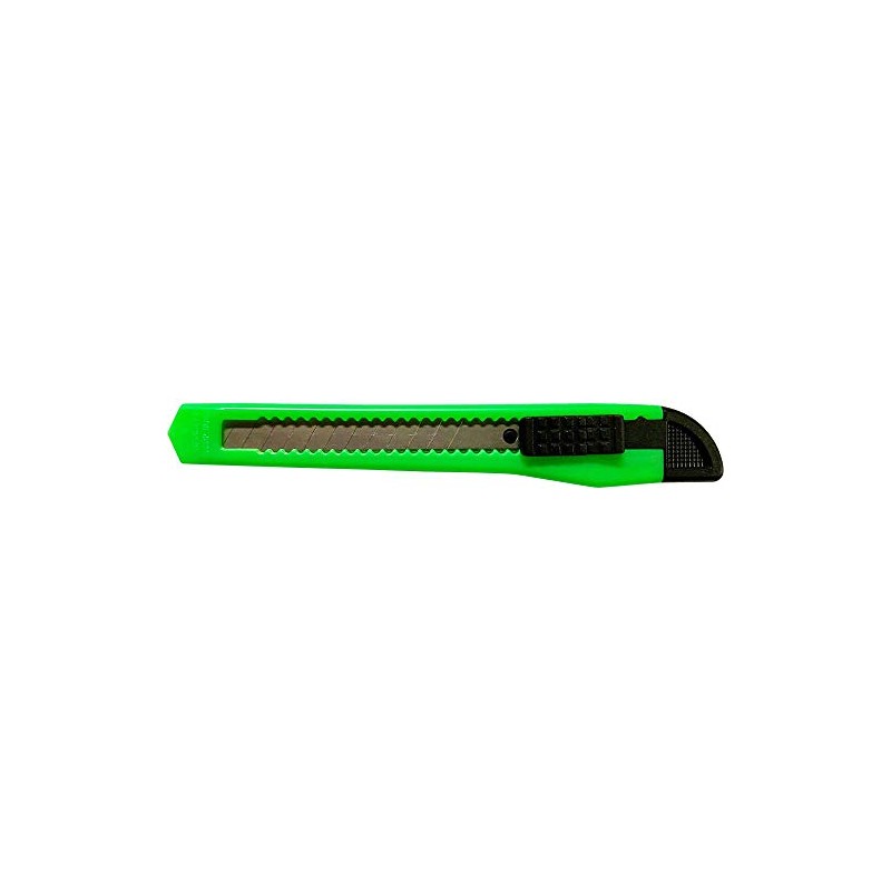 100x Bulk Small Neon Green Utility Knife Box Cutters Snap