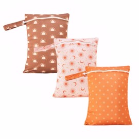 XIIDELIC Wet Dry Bag for Baby, Swimsuit, Diaper Bag & Travel - Waterproof Reusable Leakproof Pouch for Wet Clothes, Swimsuits, Pool, Beach, and Gym