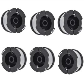 WFLNHB (6-Pack) 30ft 0.065 Trimmer Spool Replacement for Black + Decker Line String Trimmer