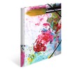 HERMA Elastic Folder Impressions with Colours Motif, A4, Sturdy Cardboard,