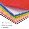 PATIKIL Orange Shiny EVA Glitter Foam Sheet 11.8 x 7.9