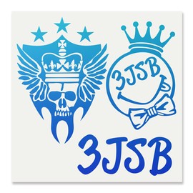 Cutting Sticker S "3JSB" Metallic Gradient 010M