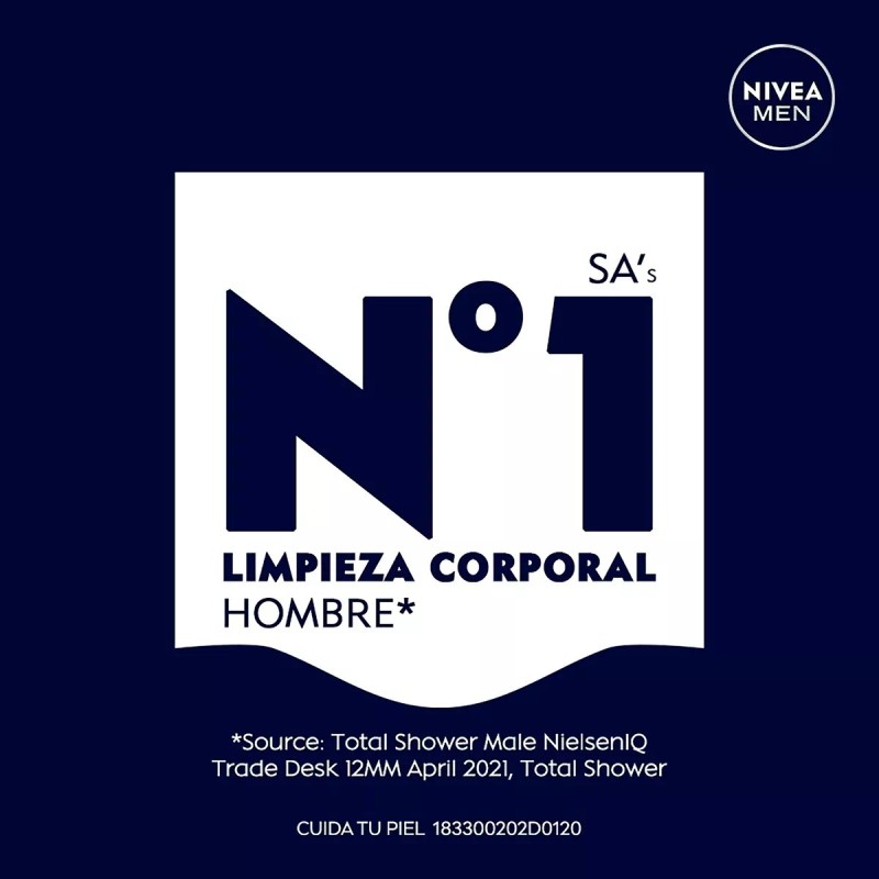 Nivea Men Jabón Líquido Corporal Nivea Men Maximun Hydration 500ml