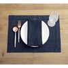 Solino Home Navy Cloth Napkins Set of 6 – Cotton