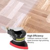 Air Sander Triangle Pneumatic Grinder Mini Handheld Polisher 12000rpm for