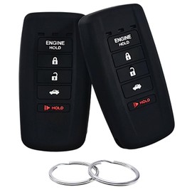 REPROTECTING Silicone Rubber Key Fob Cover Compatible with 2014-2021 Acura ILX MDX RDX RLX TLX KR537924100
