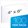 Oxford Blank Index Cards, 4" x 6", White, 100/Pack