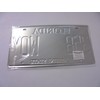 OPO 10 - USA Car License Plate - Metal Replica