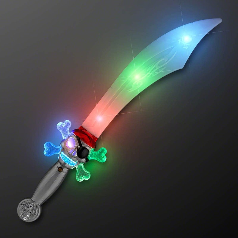 Blinky Pirate Toy Knife Mini Light Up Sword