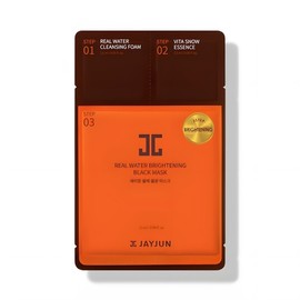 JAYJUN Black Watery Glow Mask 3STEP 10 sheets / JAYJUN 블랙 물광 마스크 3STEP 10매