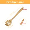 LINTRA Pasta Spoon, 33 cm Pasta Ladle High Quality with