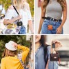 ZOOEASS Mini Backpack Keychain Women,Small Change Pouch Coin Purse Twist-Lock
