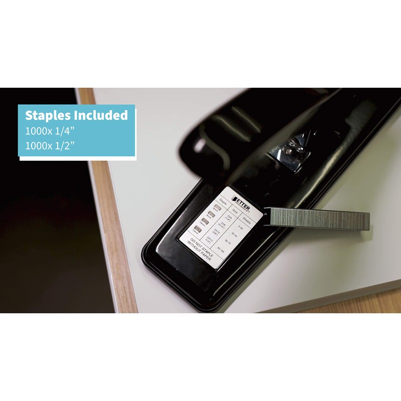 Better Office Products Heavy Duty Commercial Stapler with 2,000 Staples,