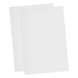 ABOOFAN 2pcs Aluminum Sublimation Blanks for DIY Engraving Blank Metal Sign for Home Decor Versatile Crafting Plates for Creative Projects Thickness