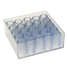 Vise Power Lift & Semi Finger Insert (Box of 25), Clear, 43/64