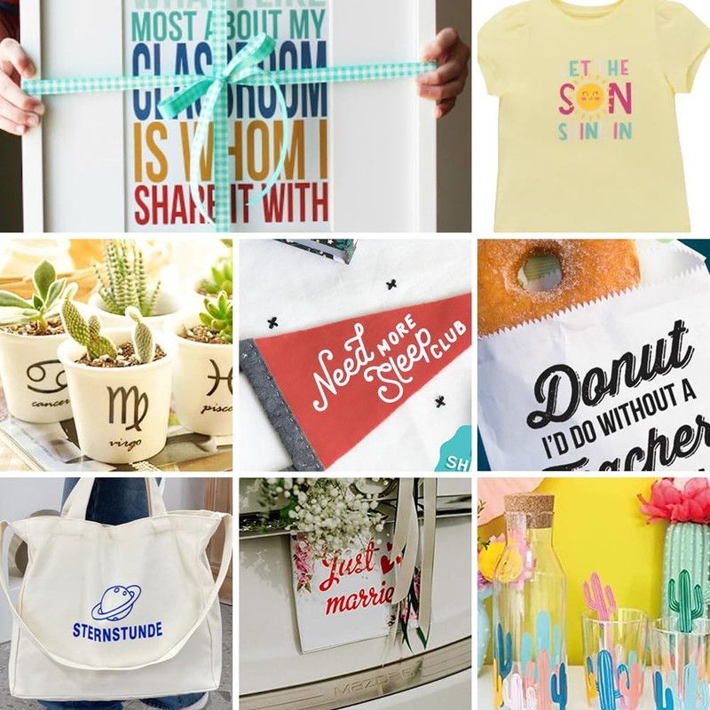 Zinueen Starter Kit for Cricut Joy - Extra Bundle for