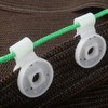 100pcs Shade Cloth Plastic Clips Round Fixing Clips for Greenhouse