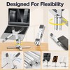Foldable Laptop Stand for Desk and Travel - Aluminum Alloy