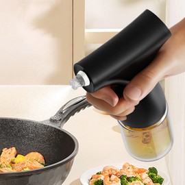 Olive Oil Sprayer,Edible Oil Dispenser for Kitchen | Mister Dispenser 200ml Portable Kitchen Tool for Salad Frying Baking Grilling BBQ Air Fryer