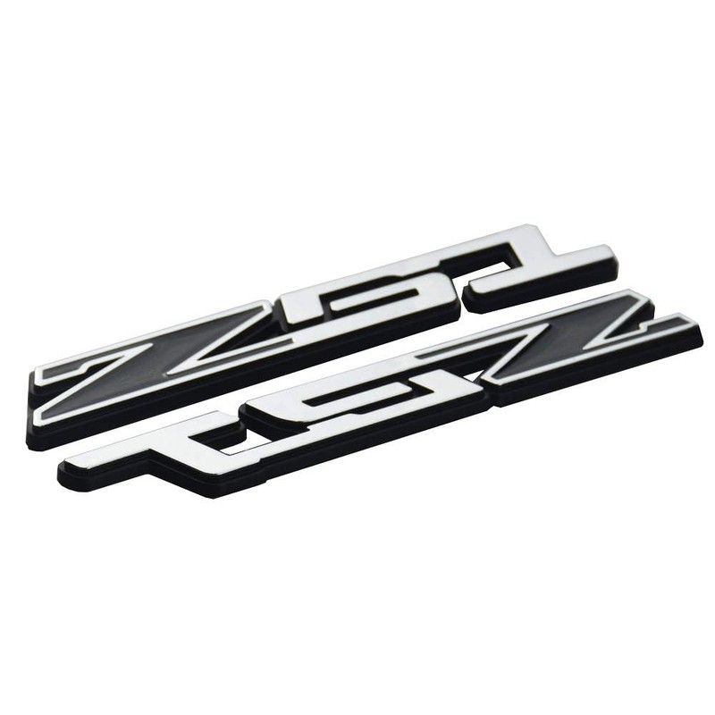 2Pcs Z51 Emblem Badge 3D Nameplate Letter Replacement For C5