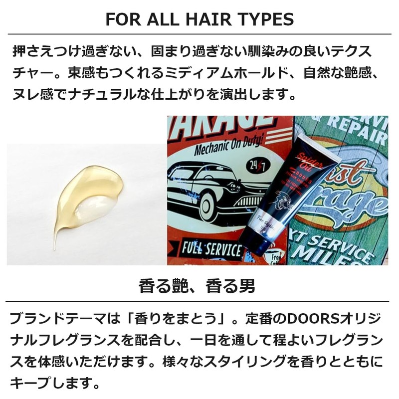 DOORS Doors Spider Oil Fruity & Fusea Note 120g Medium