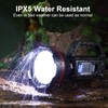 Rechargeable Spotlight Flashlight, High Lumens Handheld Spotlight,LED Searchlight with Shoulder