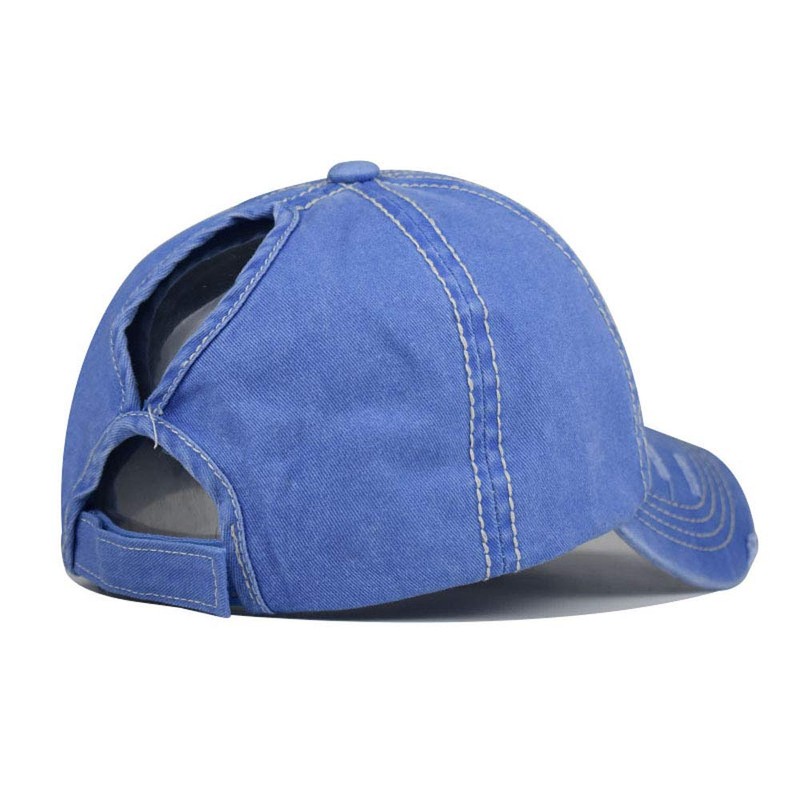 Belsen Gorra de béisbol de algodón lavado con bordado de