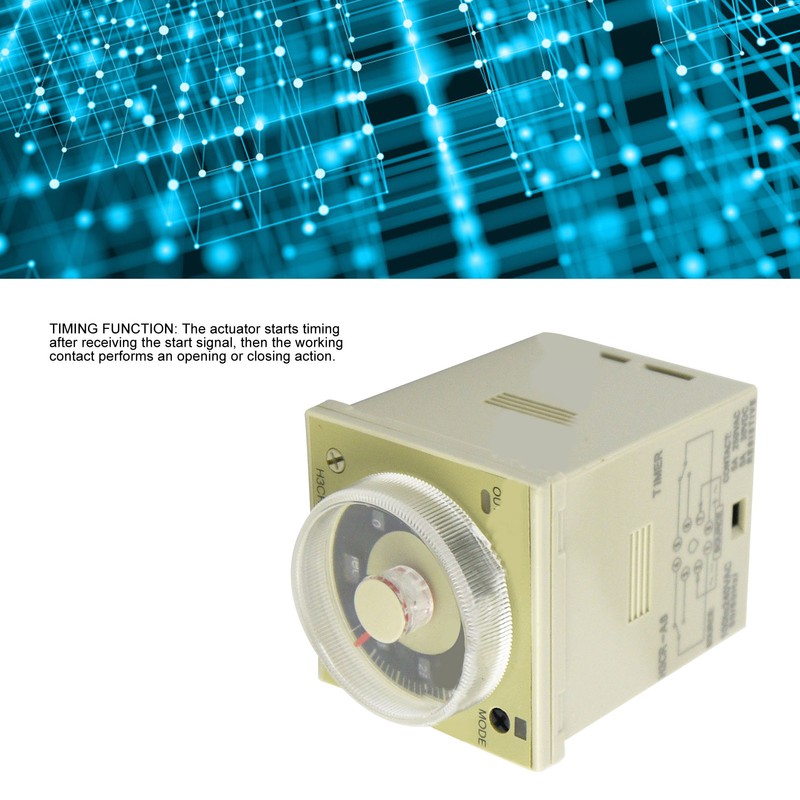 Time Relay Knob Operation Delay Timer Relay for Automatic Control