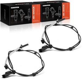 A-Premium Front Side ABS Wheel Speed Sensor Compatible with Ford Models - Explorer 2012-2015, Taurus 2013-2015, Special Service Police Sedan 2014-2018 - 2-PC Set, Replace# DG1Z2C204A, DG1Z2C204B