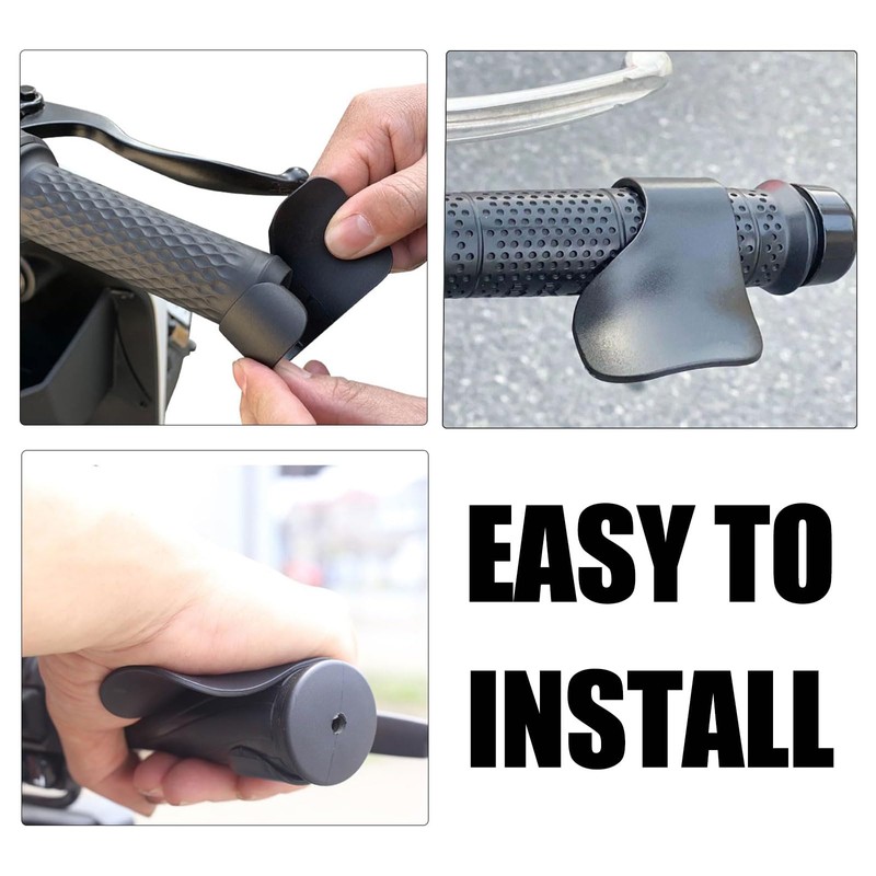 4 Pieces Cruise Control Accelerator Rest, Accelerator Assist For Motorcycle,