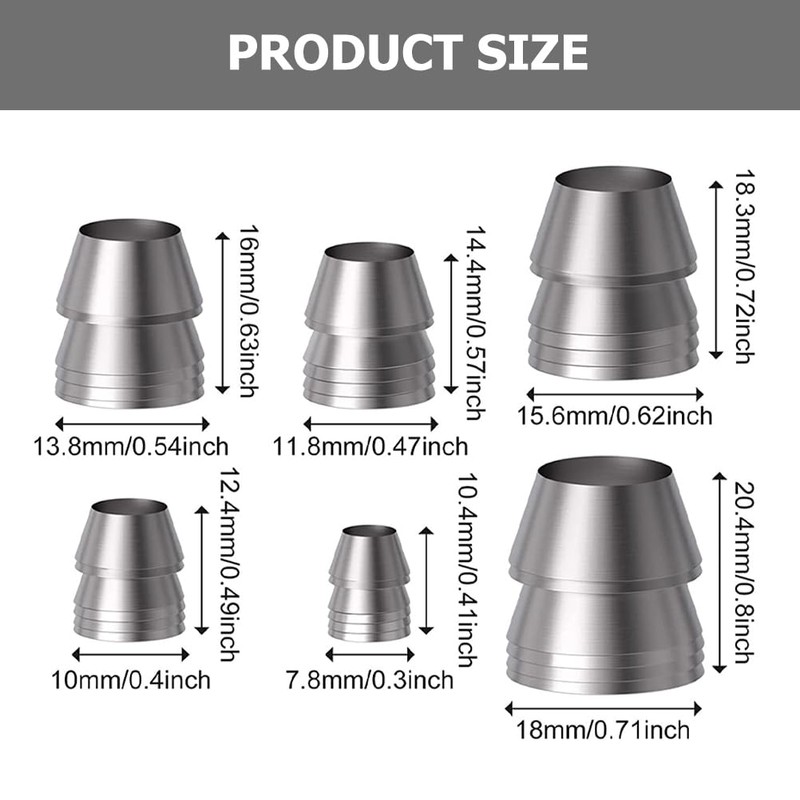 DOITOOL Pack of 18 Axe Wedges Replacement Axe Hammer Grips