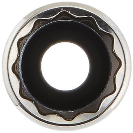 Williams MD-1214 1/4 Drive Deep Socket, 12 Point, 7/16-Inch