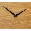 Relaxdays Wall Clock Wood Look Modern Analogue Clock for Kitchen,