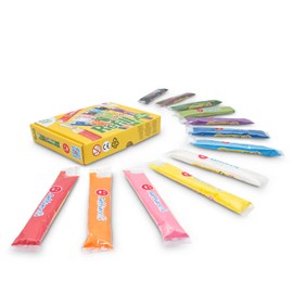 Sabbiarelli Sand-it For Fun Refill: Set of 12 Coloured Sand Bags, 50 g, Multicoloured