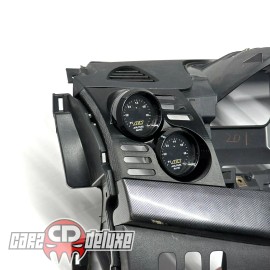 CARZDELUXE Dual gauge pod mount for EVO X 2008-2017 Lancer functional vent cover trim
