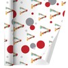 GRAPHICS & MORE Letter V Floral Monogram Initial Gift Wrap
