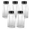 Plastic Spice Jar with Shaker Lid (16 fl OZ-5 Pack)
