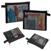 besharppin 4 Pack Mini Cosmetic Bags for Lipsticks, Small Mesh