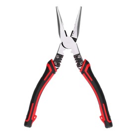 NeedleNose Side Cutting Pliers Chrome Vanadium Steel Body Nose Wire Shearing Pliers(210mm 3 Gear )