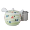 Hasamiyaki 42602 Teapot with Blossom Pattern (Super Stainless Steel Tea