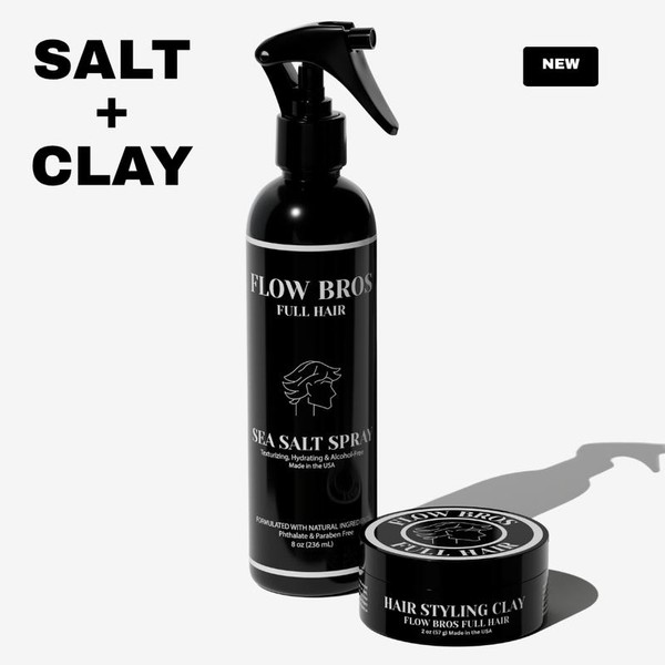 Flow Bros Hair Styling Bundle – Sea Salt Spray &