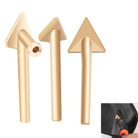 SIXHAOBU Pack of 3 Plastic Welder Soldering Iron Tip Soldering Iron Head for Plastic Welding Machine Soldering Iron Gun Tips Triangular Copper Head Welder Soldering Repair Tools