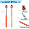 2PCS Lexziuo Retractable Pointer Stick for Classroom, Telescopic Teacher Pointer