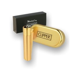Clipper Lighter 3" Gold Assorted