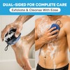 Shower Scrubber for Body 2-in-1 : 2 - Pack High
